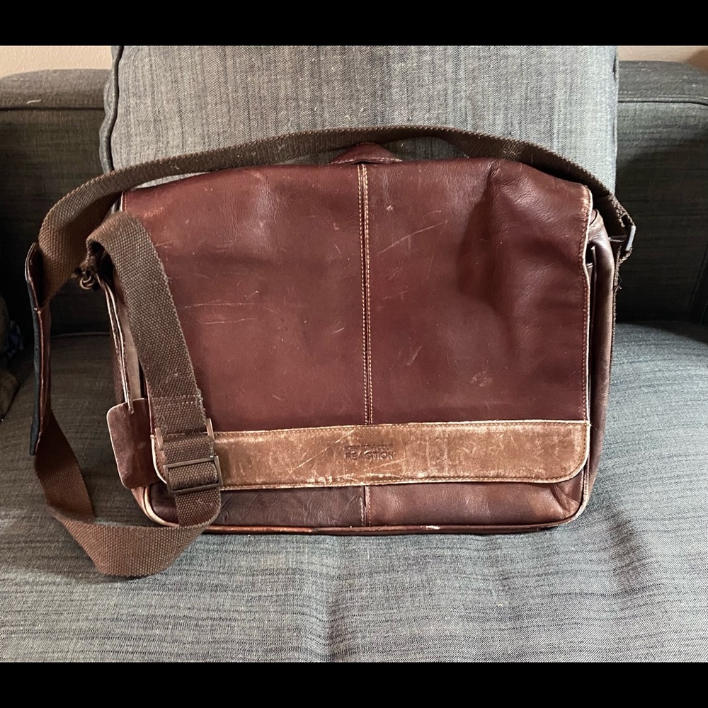 Beautiful brown leather two tone